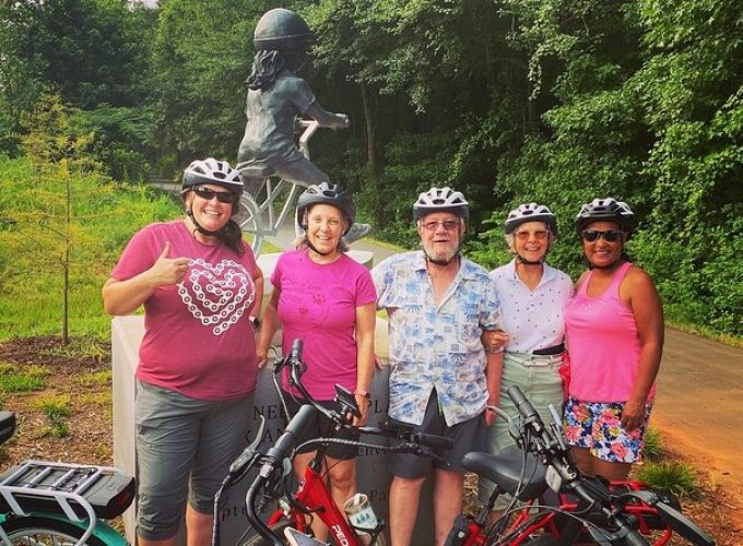 Guided E-Bike Tour in Greenville South Carolina with Brunch