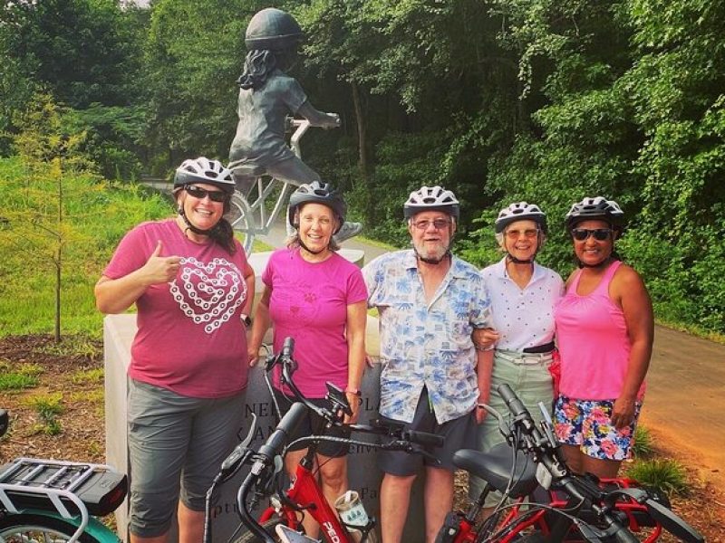 Guided E-Bike Tour in Greenville South Carolina with Brunch