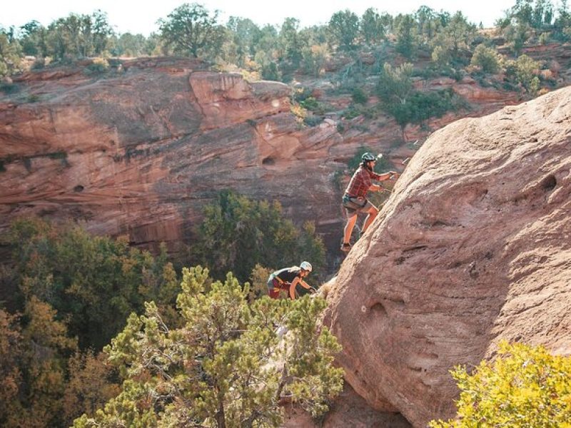 Via Ferrata / Rappel Adventure in East Zion