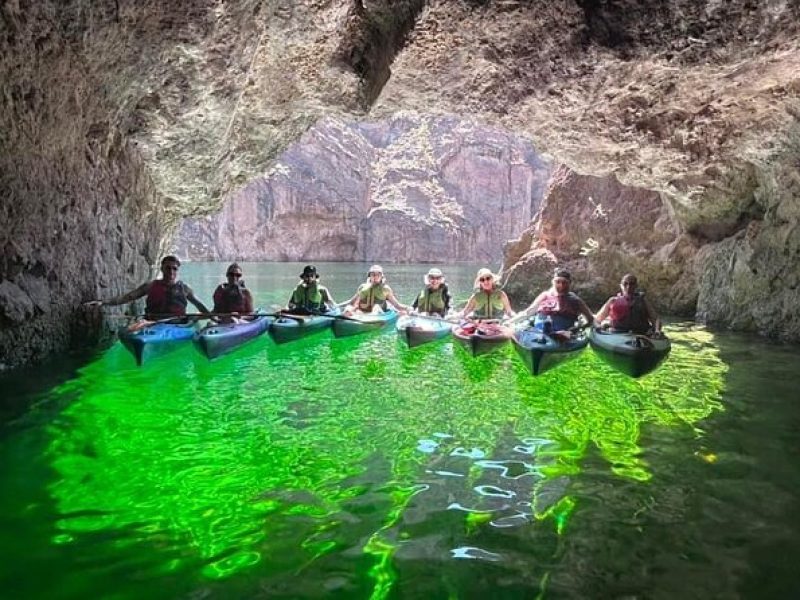 Small Group Colorado River Emerald Cave Guided Kayak Tour