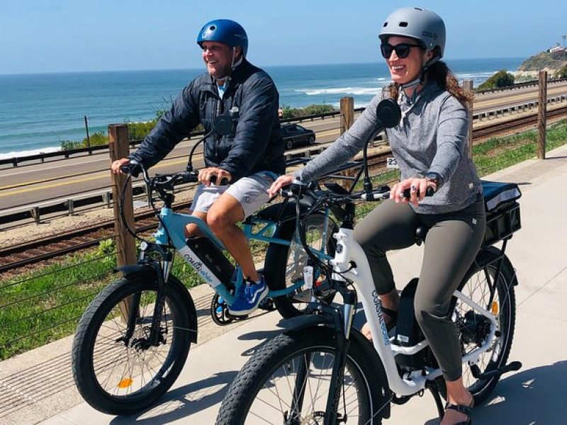 Local Guided Electric Bike Tour from Solana Beach to Encinitas