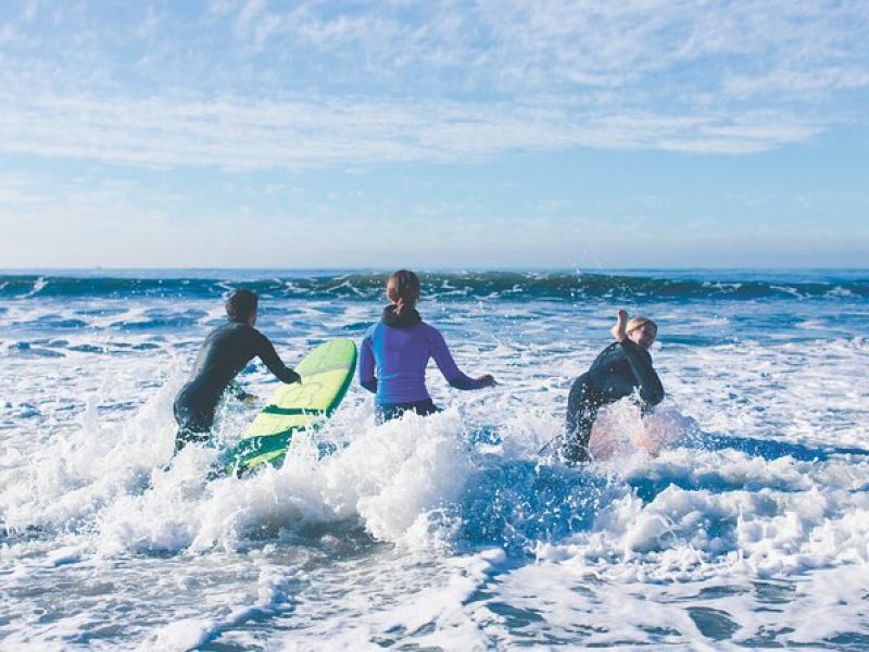 Private Surf Lesson in North San Diego