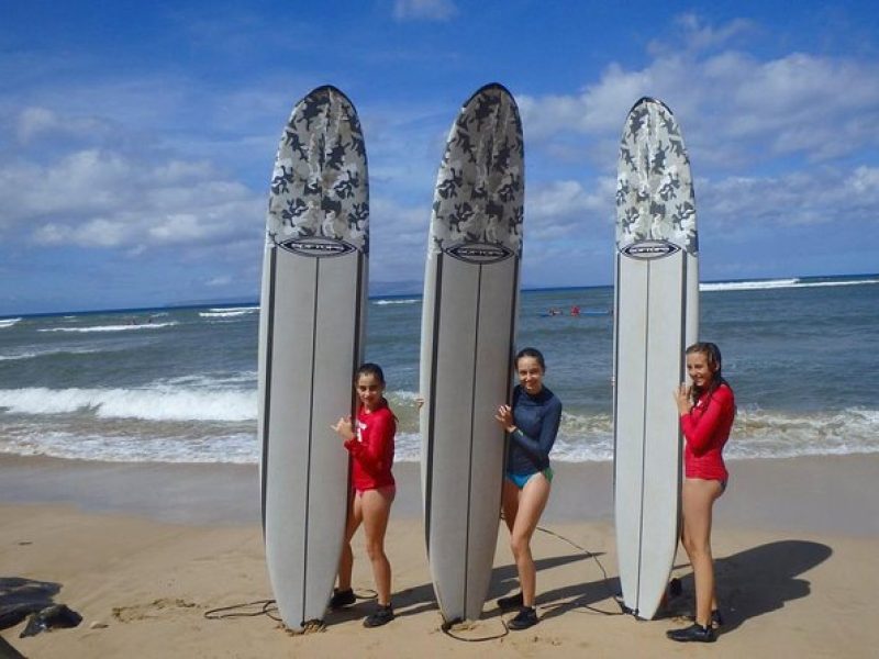 Semi-Private Surf Lesson on Maui South Shore