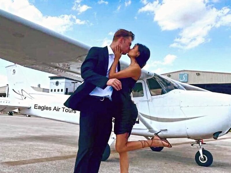 Private 60 Minute Romantic Air Tour with Champagne in Miami