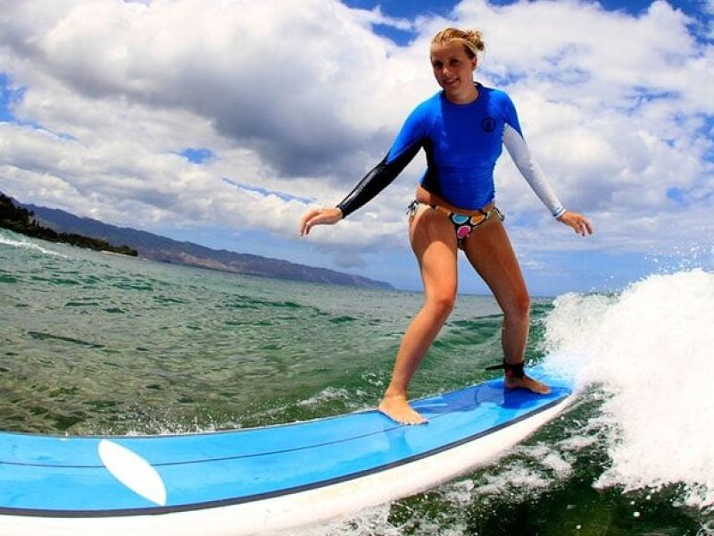 90min Private Surf Lesson on Waikiki Beach