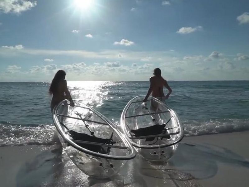 Small-Group Clear Kayak Tour in Shell Key