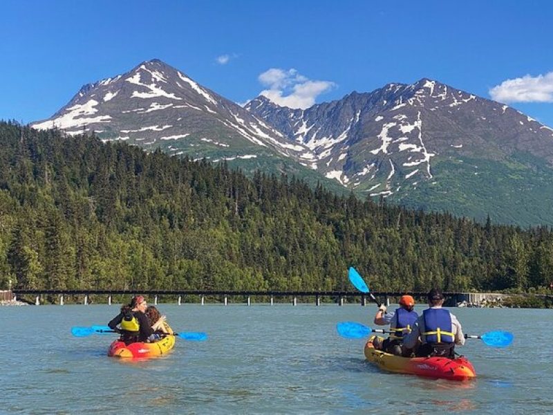 Guided Kayak Tour on Trail Lake