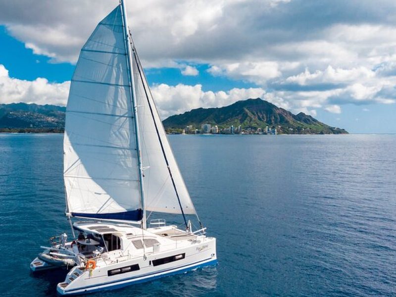 Luxury Private Sailing Catamaran in Waikiki