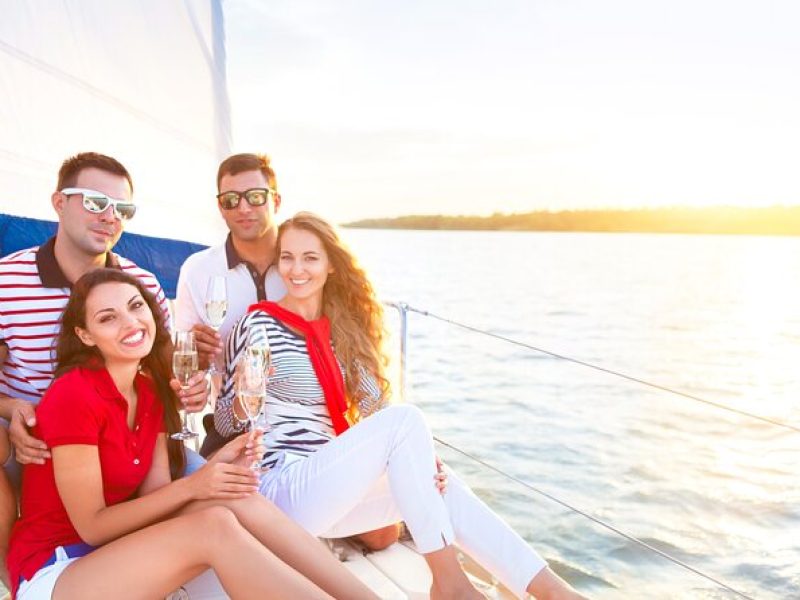 2 hours – Private Sunset Sail along Historic Bay Front