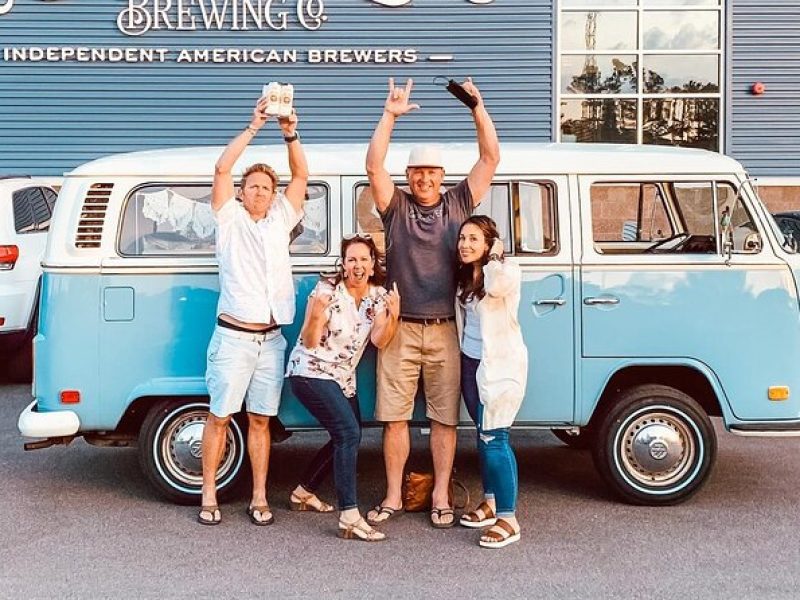 Private and Custom Brewery Tour in a '72 VW Bus