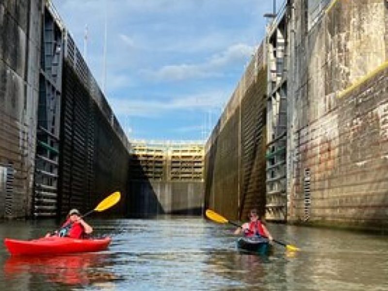 Chickamauga Dam Lock Kayak Tour by Chattanooga Guided Adventures