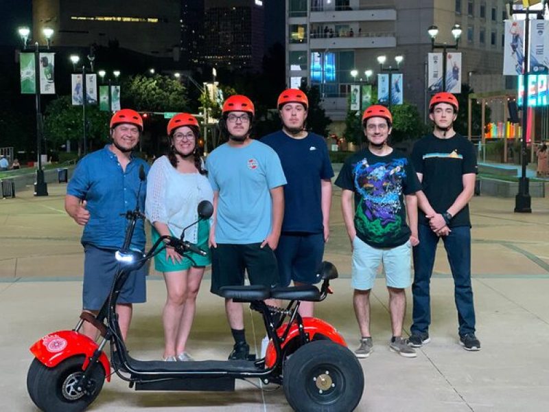 2 Hour Dallas Night Sightseeing E-Scooter Tour