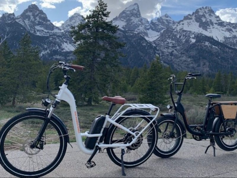 Door2Door E-Bike delivery-Ride the most scenic routes in Jackson Hole and GTNP.