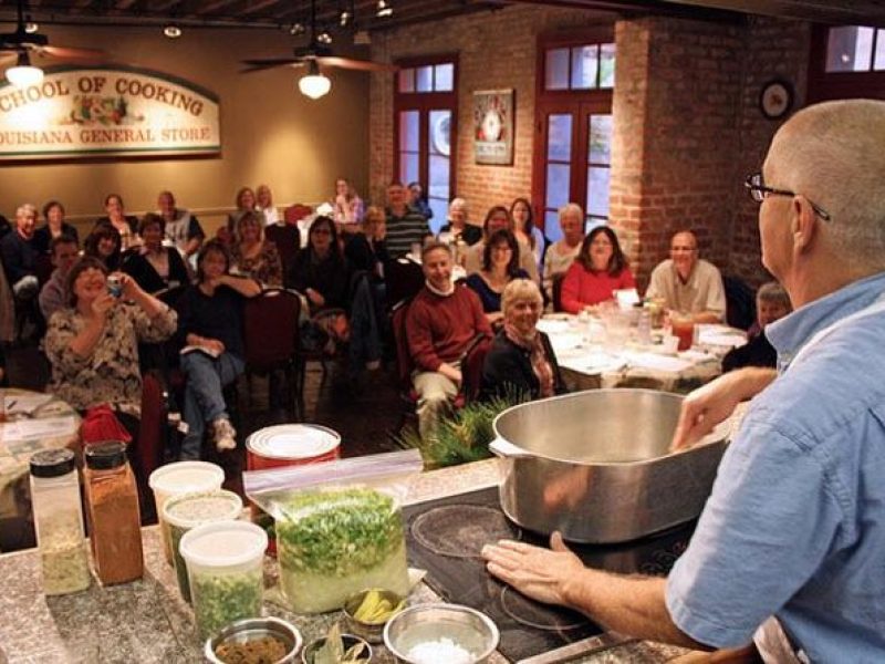 New Orleans Demonstration Cooking Class with Meal