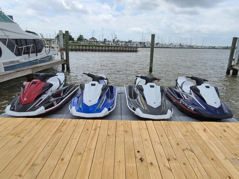 1-hour Single Jet Ski Rental in Seabrook – up to 2 passengers