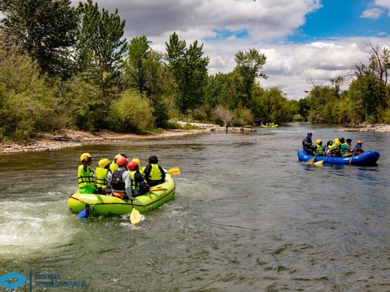 Boise River Guided Rafting, Swimming and Wildlife Tour