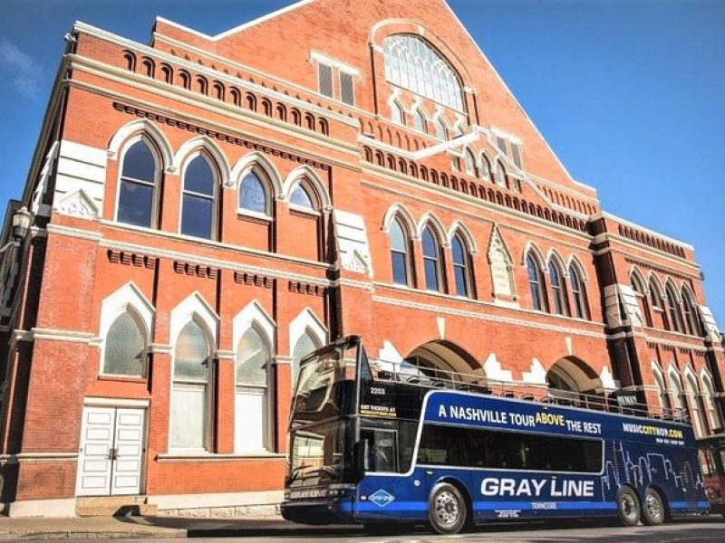 Best of Nashville City Sightseeing Tour on Double Decker Bus