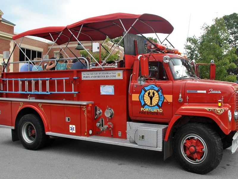 Vintage Fire Truck Sightseeing Tour of Portland Maine