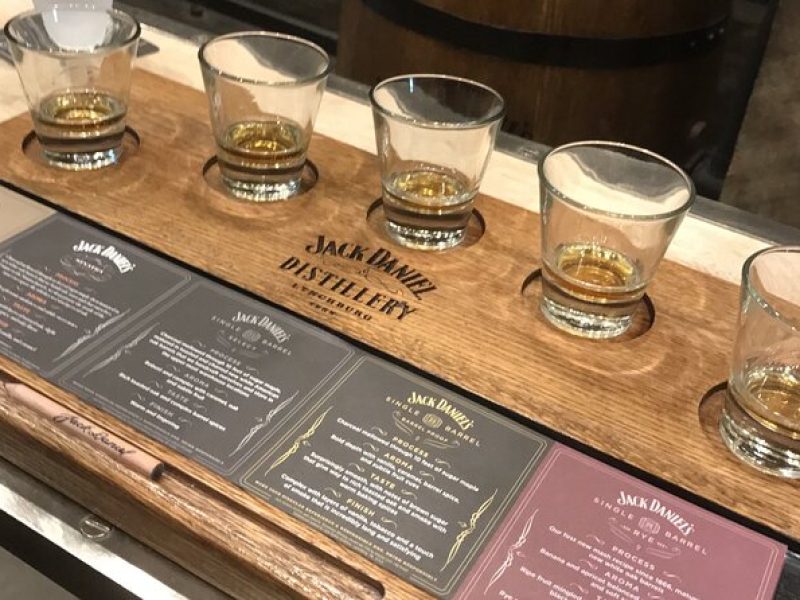 Jack Daniel Distillery Tour with Lynchburg & World's Longest Bar