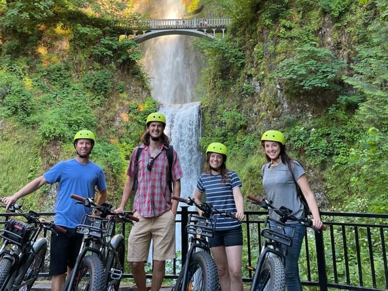 Multnomah Falls Ebiking Tour to 6 Columbia River Gorge Waterfalls