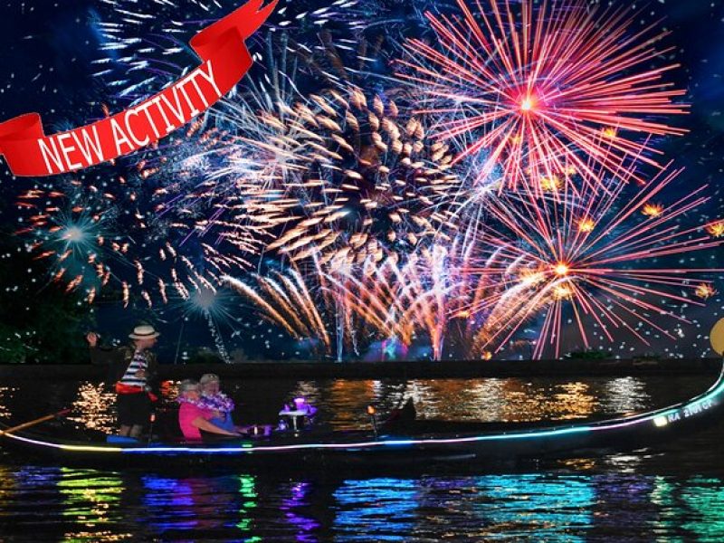 fun fireworks gondola cruise waikiki + hop on hop off bus & more!