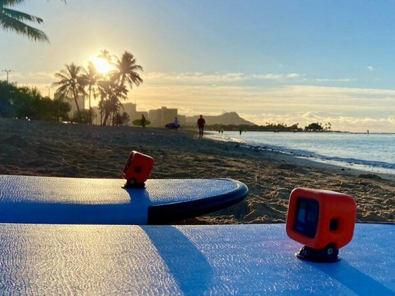 Surf lesson w/ GoPRO cameras