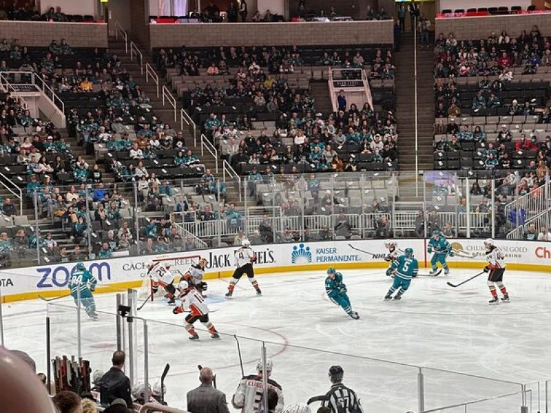 San Jose Sharks Ice Hockey Game Ticket at SAP Center