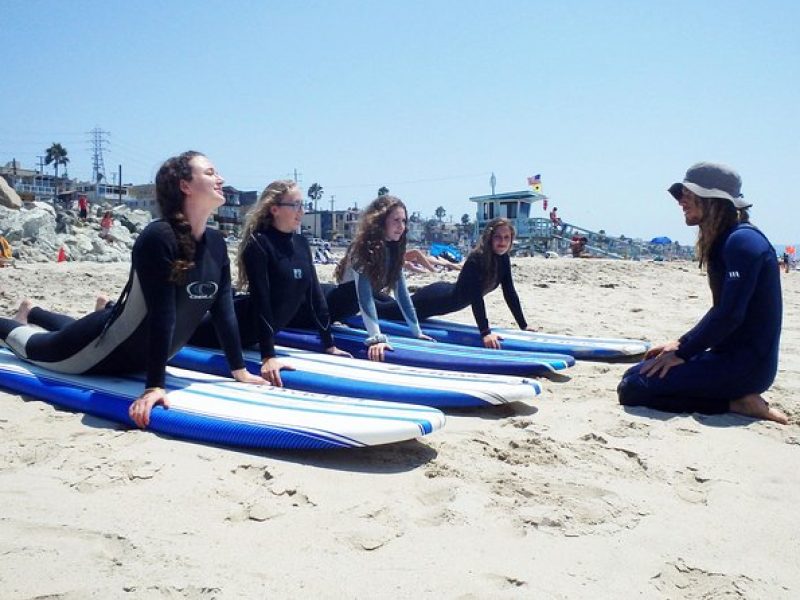 2 Hour Private Group Surf Lesson in La Jolla