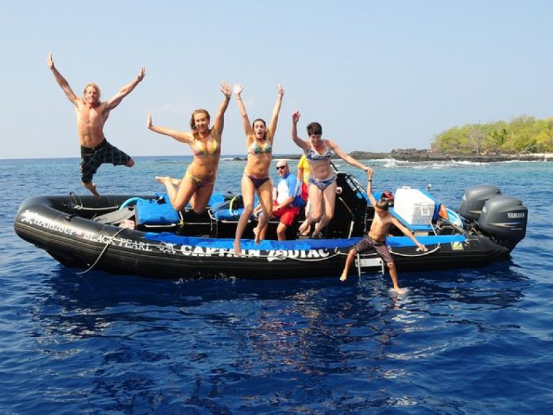 Kealakekua Bay Snorkeling Tour – 4 hour Kona Zodiac Adventure