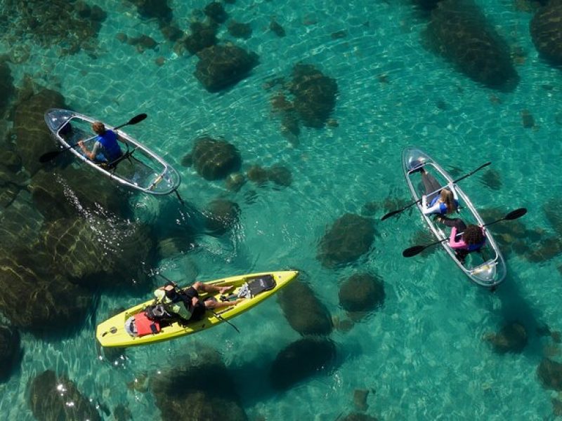 Clear Kayak Tour of Lake Tahoe