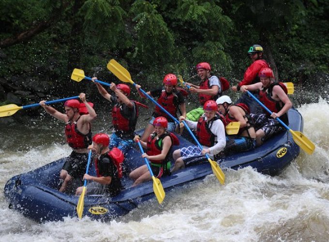 White Water Rafting Experience on the Upper Pigeon River