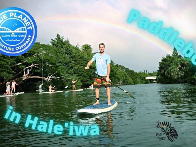 Haleiwa River Paddle Board Rental with Blue Planet Adventure Co.