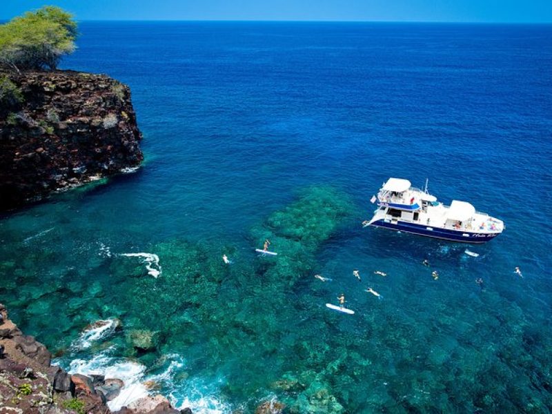 Luxury Kona Coast Snorkel Tour Including Lunch