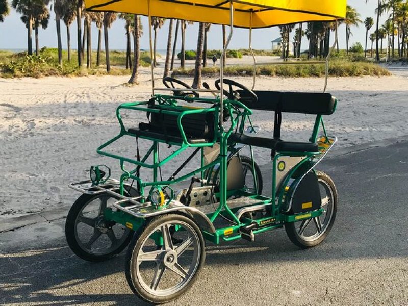 Single Quadricycle or Surrey Rental at Crandon Park