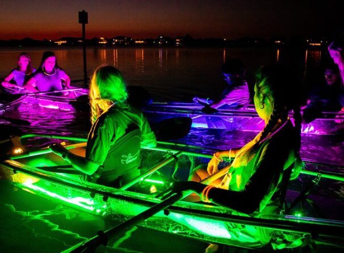 Night Glow Kayak Paddle Session in Key West, FL