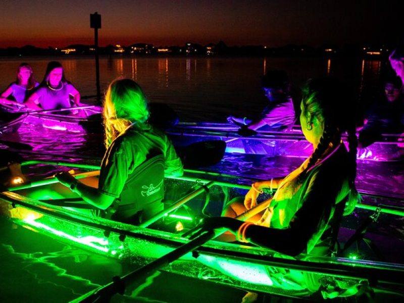 Night Glow Kayak Paddle Session in Key West, FL