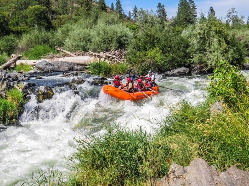 Nugget Falls class IV Half-Day Rafting on The Rogue River