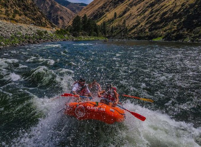 Riggins Idaho half-day rafting trip on the Salmon River