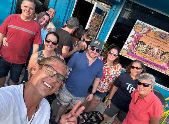 Taste of the Burg E-Bike Tour in St Petersburg Florida