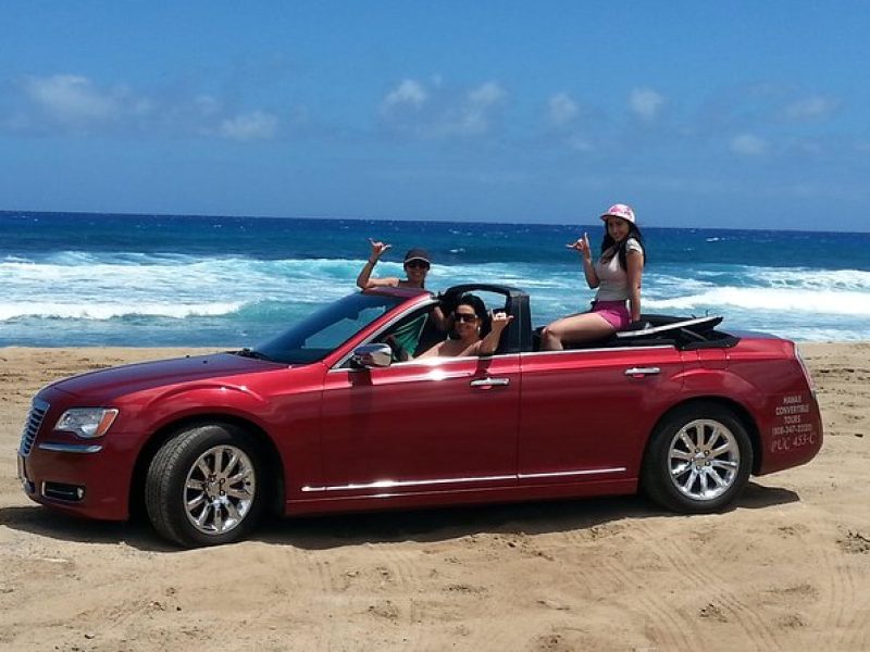 5-Hour Private Customized Luxury Convertible Tour of Oahu's South Shore