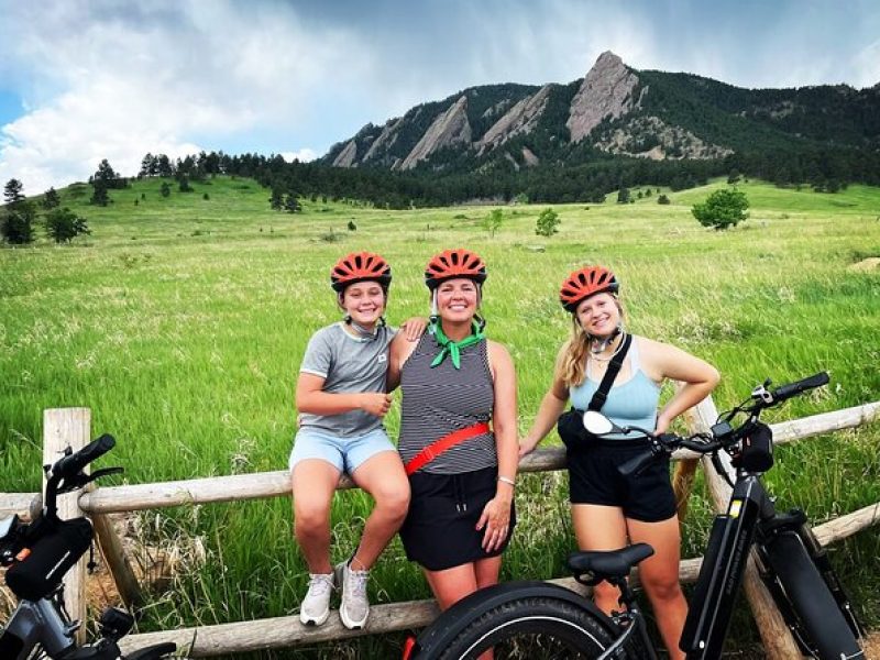 Ride Boulder's Best Guided eBike E-Bike Tour! Electric eBike