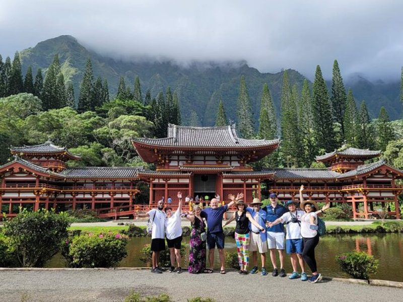 Next Level Oahu Circle Island Tour Full Day | Waimea Fall | Byodo