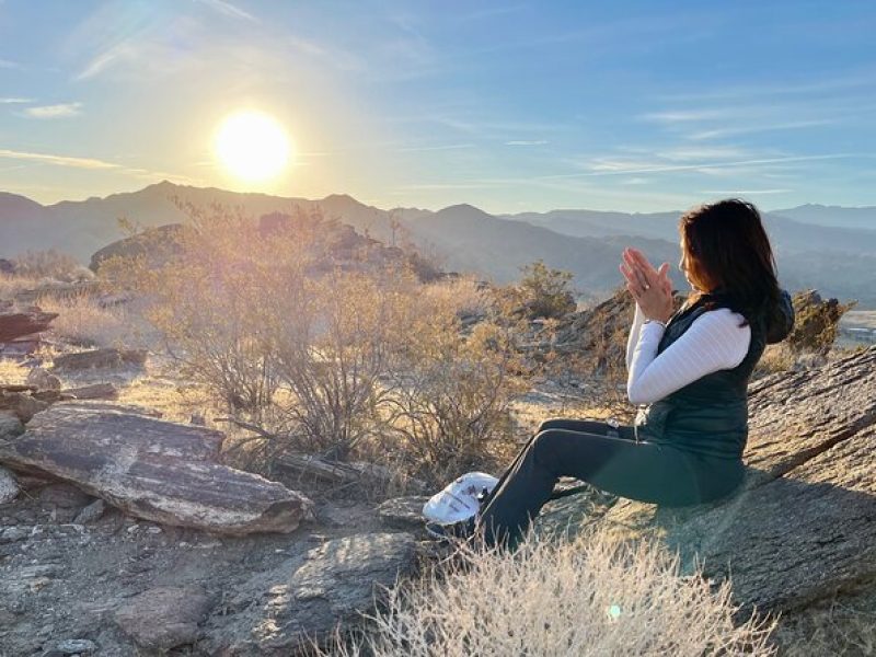 Mountain Sunrise Hike and Meditation in Palm Springs