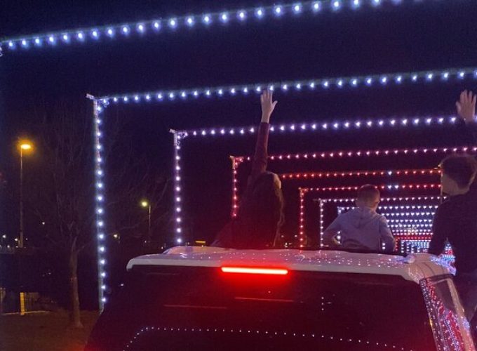 Drive through Christmas Lights Show