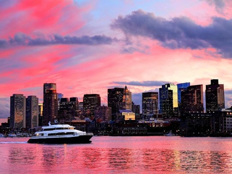 90-Minute Boston Harbor Sunset Sightseeing Cruise