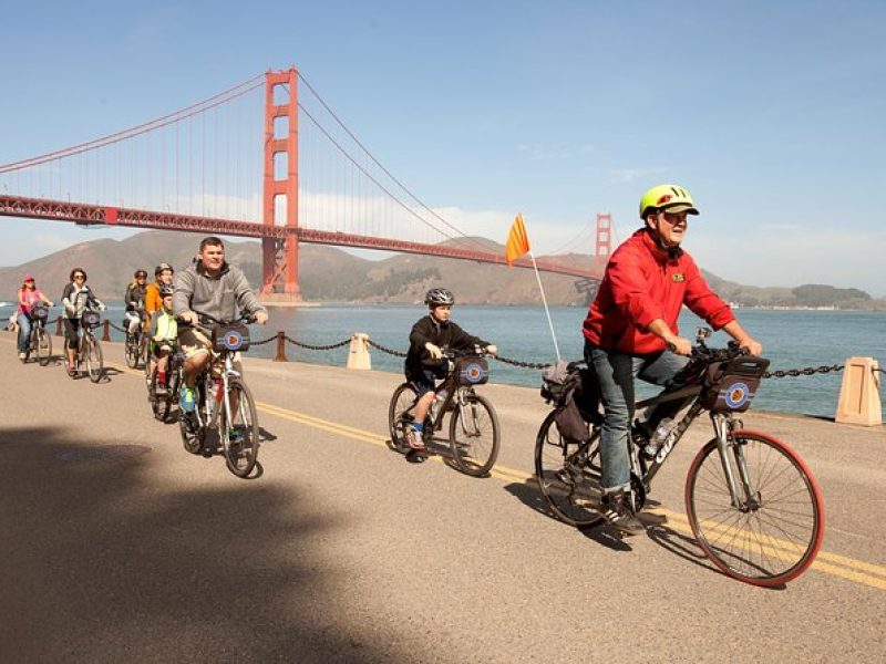 San Francisco Golden Gate Bridge to Sausalito Guided Bike Tour