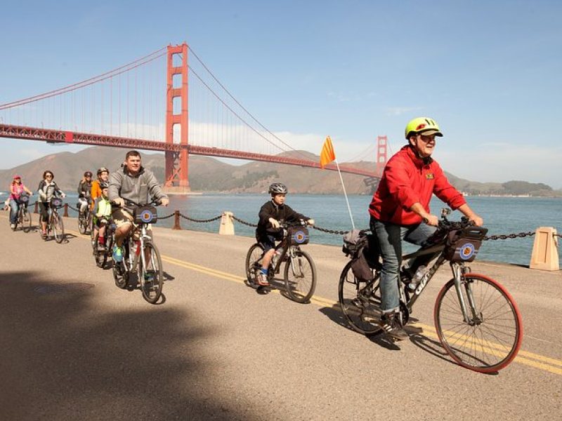 Alcatraz and Golden Gate Bridge to Sausalito Guided Bike Tour