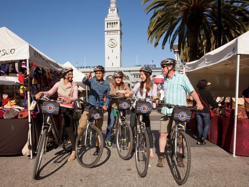 Alcatraz and Streets of San Francisco Guided Electric Bike Tour