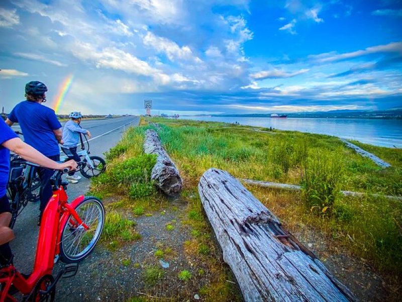 Electric Bike Ride on the Olympic Discovery Trail