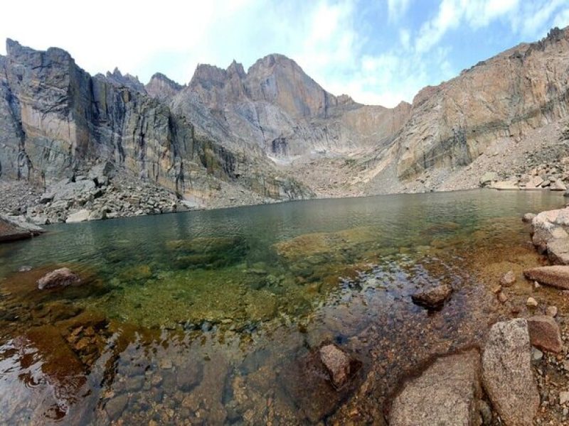 Women's Hike to Chasm Lake in Rocky Mountain National Park